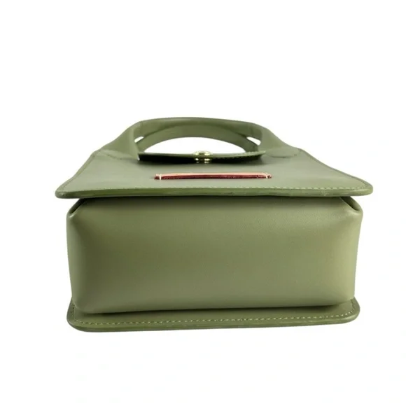 Longchamp Green Extra Small Leather Le Pliage Du Jardinier Bag